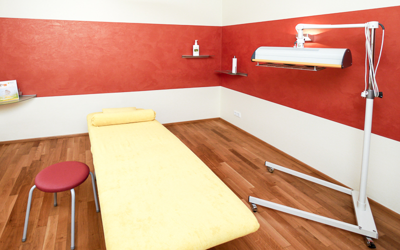Behandlungszimmer - für Einzelbehandlungen