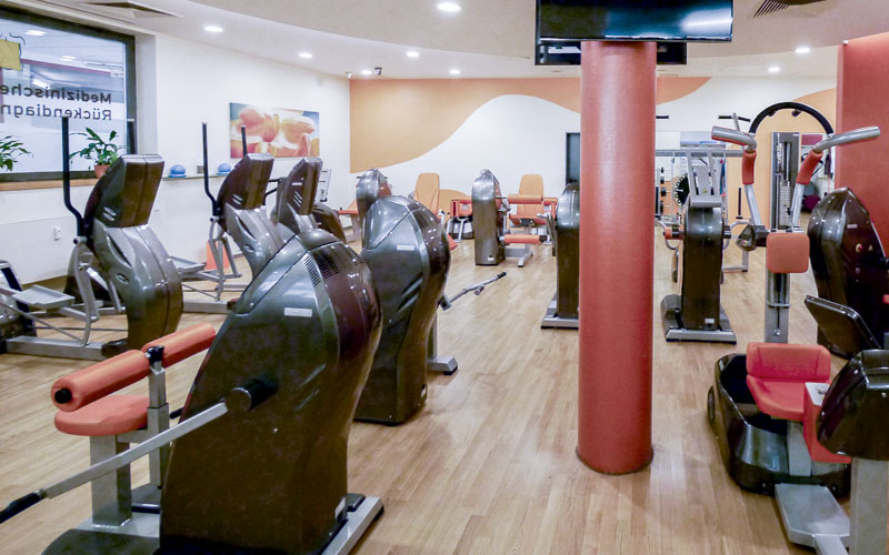 Fitnessbereich 1 - Speziell für medizinisches Fitnesstraining