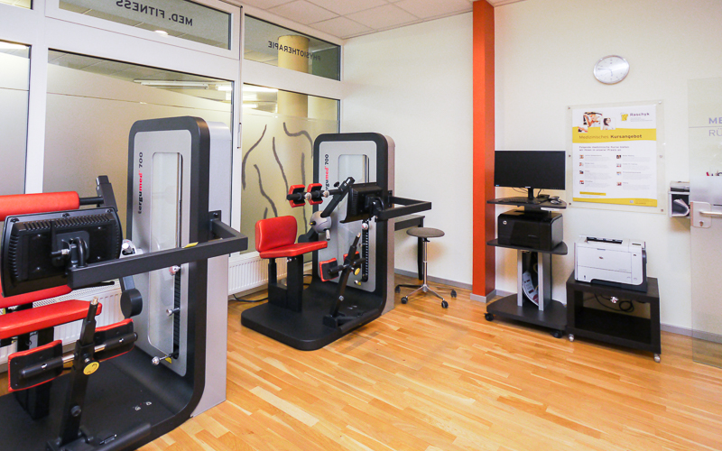 Fitnessbereich 2 - Speziell für medizinische Rückendiagnostik