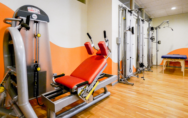 Fitnessbereich 2 - Speziell für medizinische Rückendiagnostik